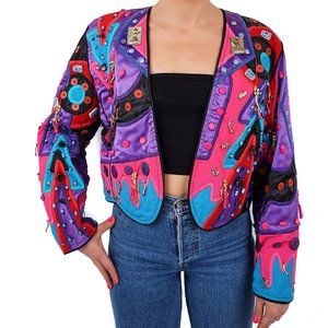 La Colección Judith Roberts Bolero Jacket - S/M